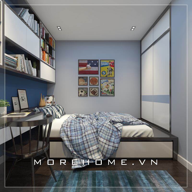 Giường ngủ gỗ hiện đại